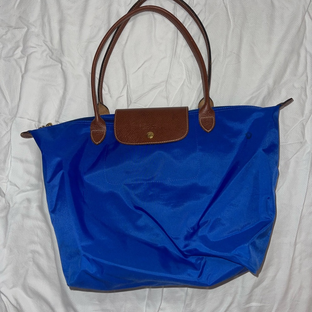 Royal Blue Longchamp Shoulder Bag